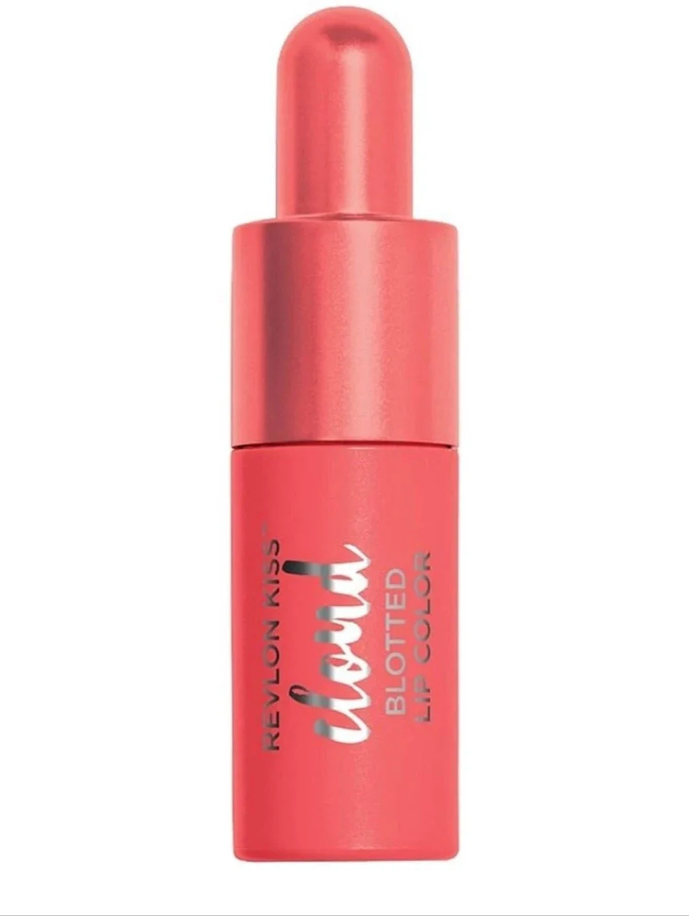 Revlon Kiss Cloud Blotted Lip Tint -007 Fluffy Coral New Sealed Pkg